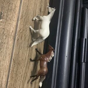 Two toy horses